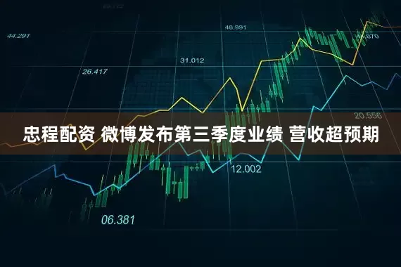 忠程配资 微博发布第三季度业绩 营收超预期