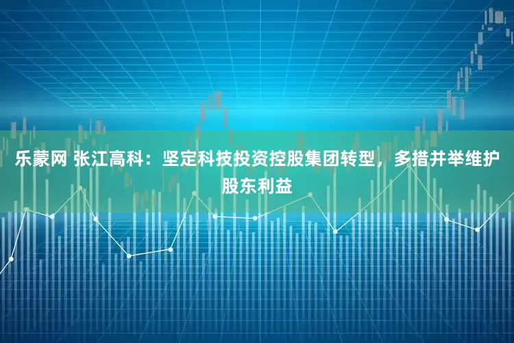 乐蒙网 张江高科：坚定科技投资控股集团转型，多措并举维护股东利益